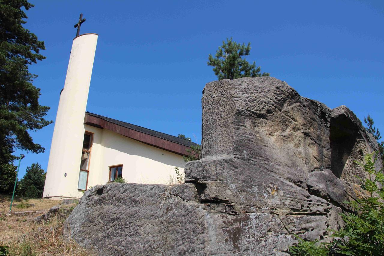 Budislav  Ubytovaci Hostinec Na Skalach מראה חיצוני תמונה